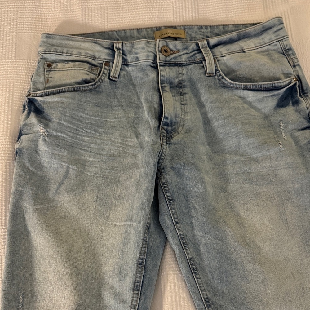Across the Pond Light Blue Denim Jeans